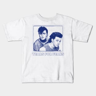 -- Tears For Fears -- 80s Aesthetic Kids T-Shirt